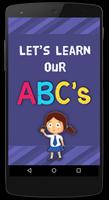 Learn ABC's - Flash Cards Game imagem de tela 1