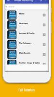 Tutorials for Twitter Marketing Offline 截图 1