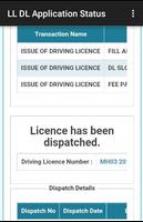 Learning Driving Licence Online Status Affiche