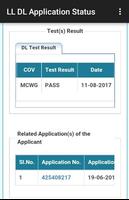 Learning Driving Licence Online Status capture d'écran 3