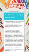 Learn Effective Communication Cartaz