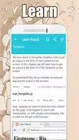 Learn Vue JS الملصق