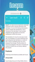 Learn Vue JS تصوير الشاشة 2