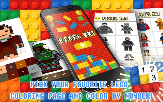 Lego Color By Number Pixel Coloring For Android Apk Download - download mp3 roblox got talent painting 2018 free