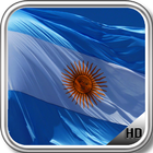 Argentina Flag Wallpaper ícone