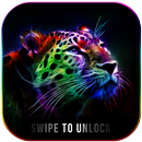 Led Neon Animals Lock Screen Theme APK