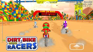 Dirt Bike Mini Racer - Dirt Bike Race For Kids captura de pantalla 3
