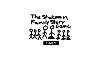 The Stickman Family Story Game Affiche