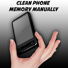 Nettoyer manuellement la mémoire du téléphone icône