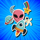 Jewel Games Alien Funny Games Free Download آئیکن