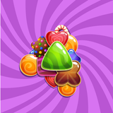 Hames Match 3 Lollipop Land Sweet Candy Combos icône
