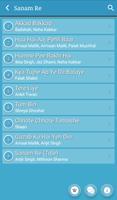 Sanam Re Hit Songs Lyrics screenshot 2