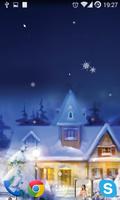 Snowfall Live Wallpaper 3D 截圖 3