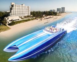 Power Boat Surfing: Water Jet Boat Simulation Cartaz