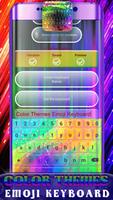 برنامه‌نما Color Themes Emoji Keyboard عکس از صفحه