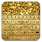 Gold Keyboard Designs icône