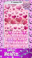 Sweet Hearts Custom Keyboard স্ক্রিনশট 1