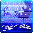 Hiver Vacances Clavier Thèmes APK