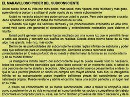 el poder de la mente subconsciente screenshot 1