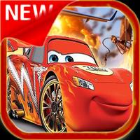 Lightning Mcqueen Full Speed Cartaz