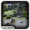 Japonês Zen Rock Garden