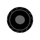 2D Wheel icon