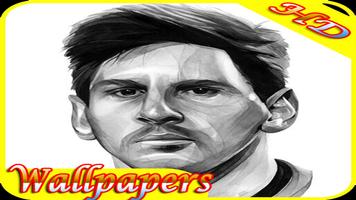 Lionel Messi Line Art Hd Wallpapers screenshot 1