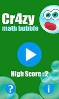 Crazy Math Bubble Affiche