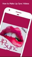 Lip Sync Video App How to Make Lip Sync Guide Poster