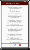 Lirik Dan Lagu Ari Lasso Terbaru 2017 capture d'écran 3