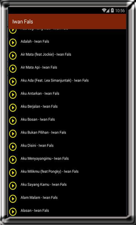 Lirik Iwan Fals Aku Bukan Pilihan - Ketika malam tiba kurela kau