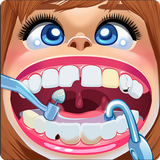 牙医游戏:清洁和修复牙齿