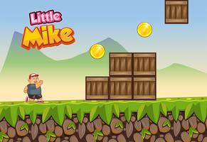 Mike Crazy Adventure 2D Game 截圖 1