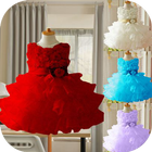 Little Girl Dress Design آئیکن