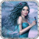 Blue Fairy Wallpaper icône