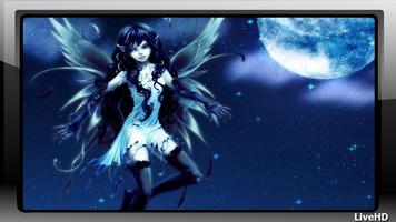 Blue Fairy Wallpaper capture d'écran 2