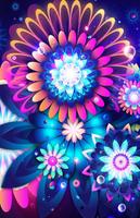 Cool 3D Neon Wallpaper ภาพหน้าจอ 1