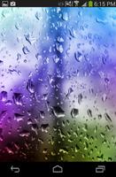Colorful Raindrops Waterdrops скриншот 3