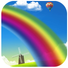 Rainbow Wallpaper Live 3D icône