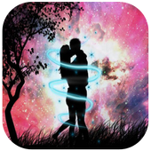 Romantic Love Wallpaper 3D आइकन