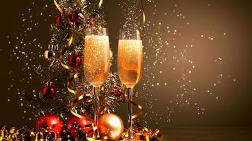 New Year Champagne. Wallpaper 截图 3