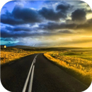 Long road. Live wallpaper aplikacja