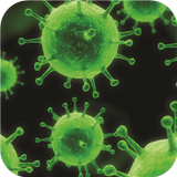 Microbiology.Flue virus icono