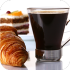 Coffee and croissant. HD LWP icono