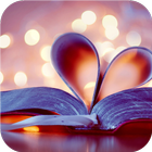 Book of love. Live wallpaper icon