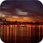 City night. Live wallpapers icône