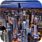 Cities. Chicago Illinois Zeichen