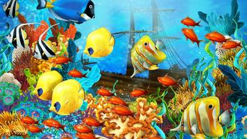 Tropical fish. Wallpapers poster