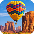 Flying air balloon. Wallpapers APK