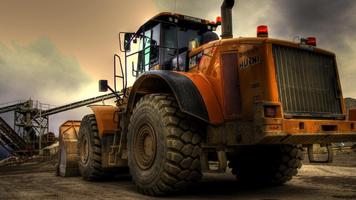 Loader Vehicle. Live Wallpaper 스크린샷 2